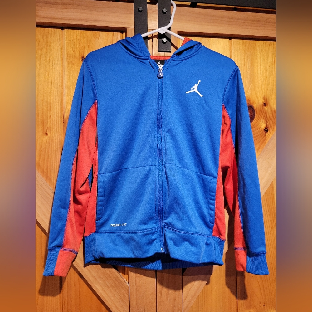 Jordan zip up boys hoodie